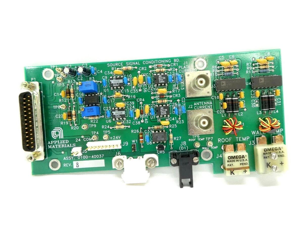 Used AMAT Applied Materials 0100-40037 Source Signal Conditioning Board PCB Working