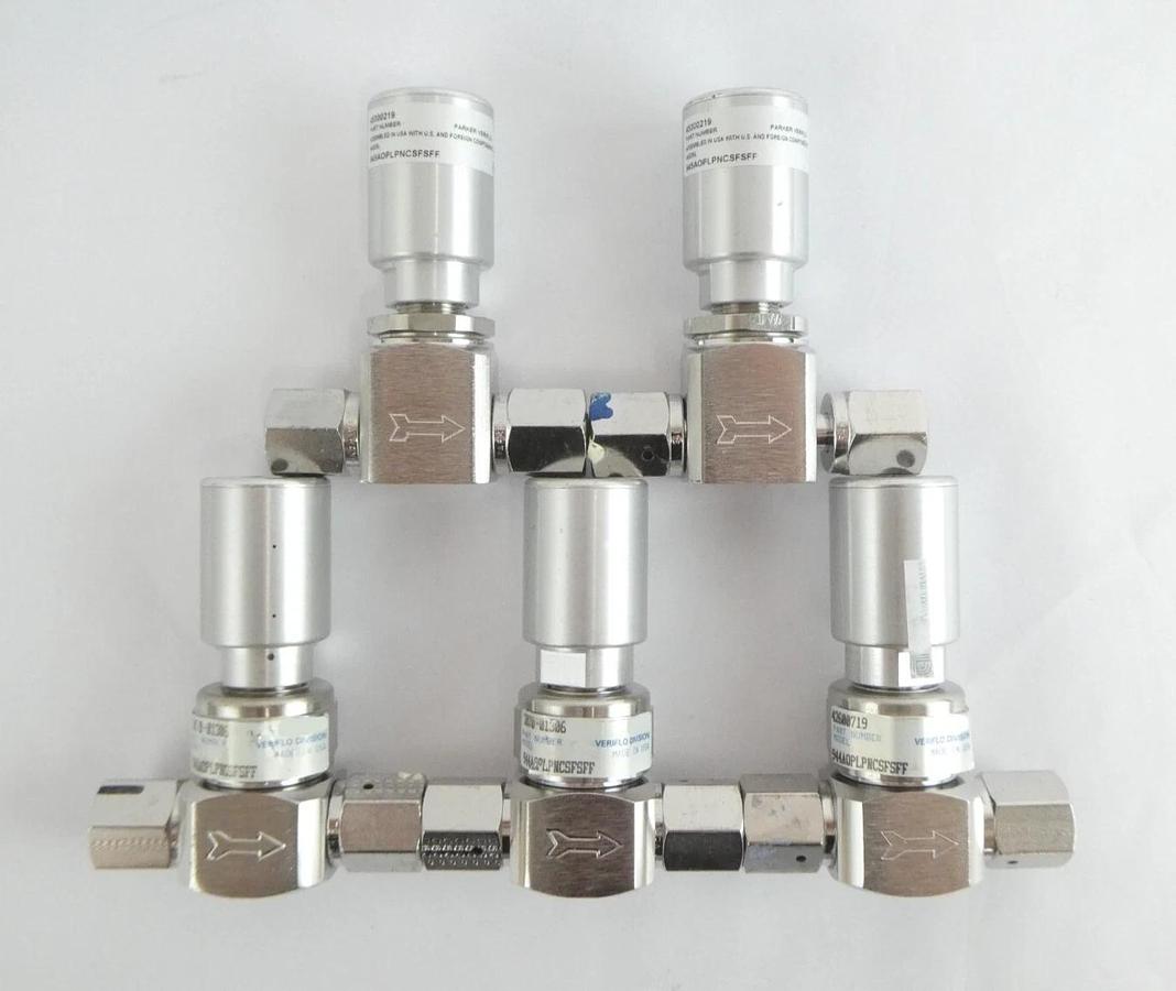 Used Veriflo 944AOPLPNCSFSFF 945AOPLPNCSFSFF Diaphragm Valve Lot of 13 Working
