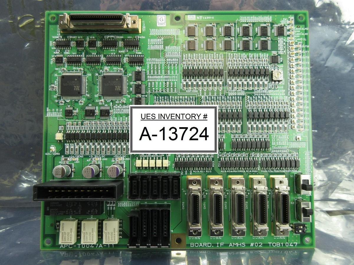 Used TEL Tokyo Electron APC-T0047A-11 IF AMHS #02 Board PCB 5044-000063-11 Used