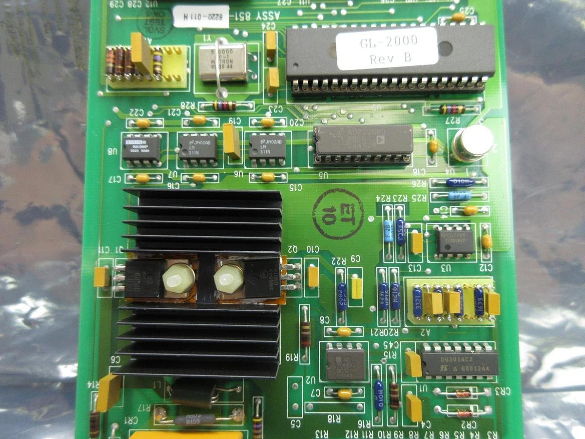 Used SVG Silicon Valley Group 851-8220-011 Processor PCB Card Rev. H ASML 90S Used