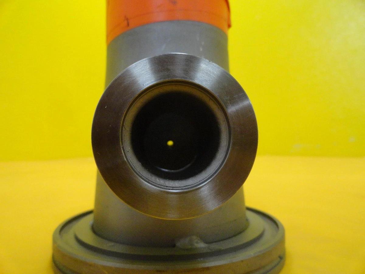 Used Edwards Conical Reducer Tee ISO80 to ISO63 ISO-K 4VCR and NW25 Copper Used
