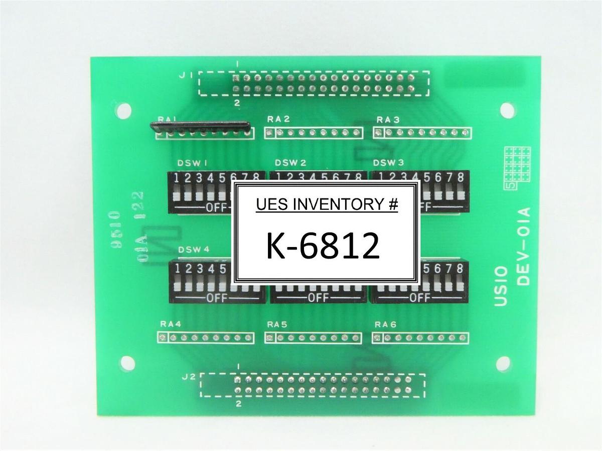 Used Ushio DEV-01A Interface Board PCB A128 SVG 90S Lithography DUV Working Spare