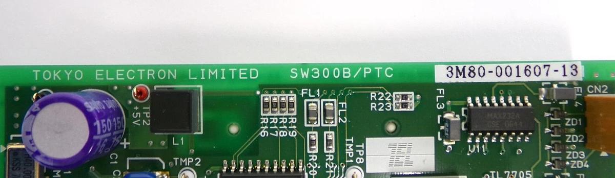 Used TEL Tokyo Electron 3M80-001607-13 Processor PCB SW300B/PTC Working