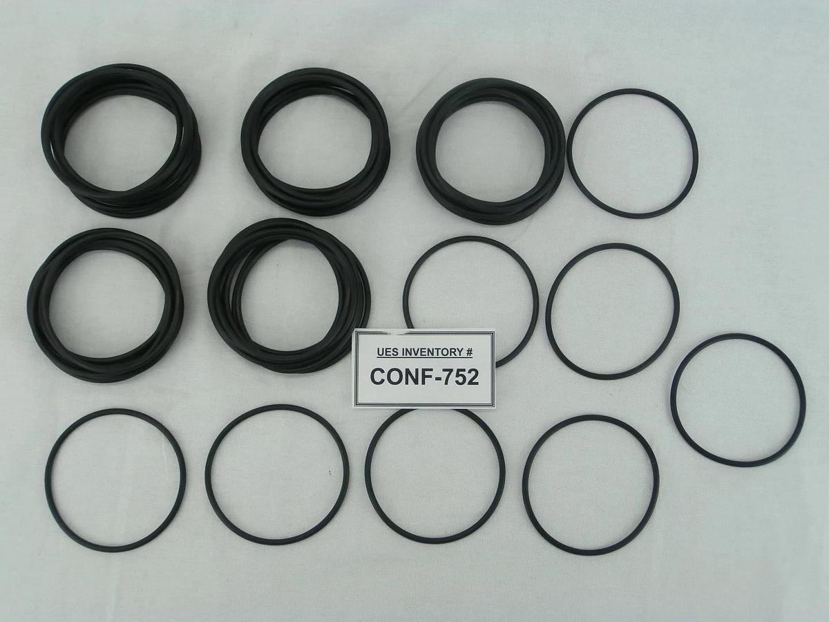 Used AMAT Applied Materials 3700-02408 Duro Black O-Ring Reseller Lot of 58 New