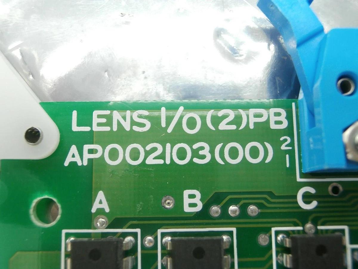 Used JEOL AP002103(00) Processor Board PCB Card LENS I/O(2)PB KI JSM-6400F Used
