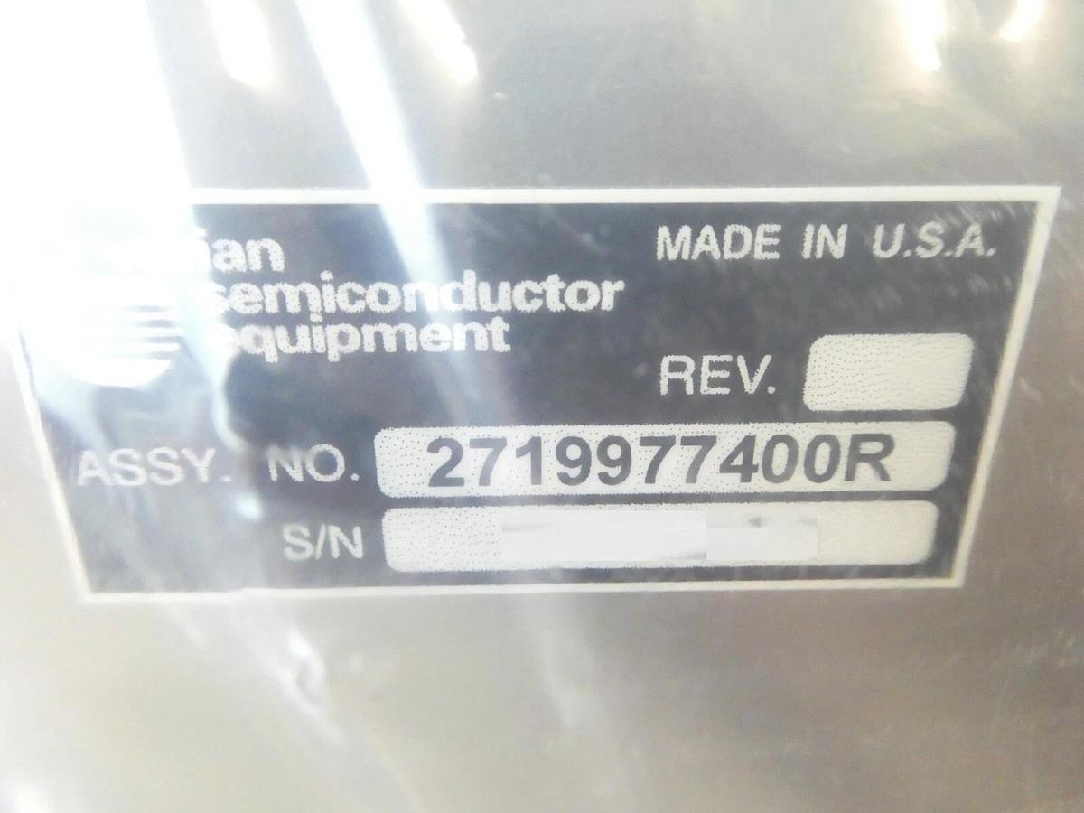 Refurbished Varian 2719977400R 8" Vacuum Swing Gate Valve with Solenoid Valve Refurbished