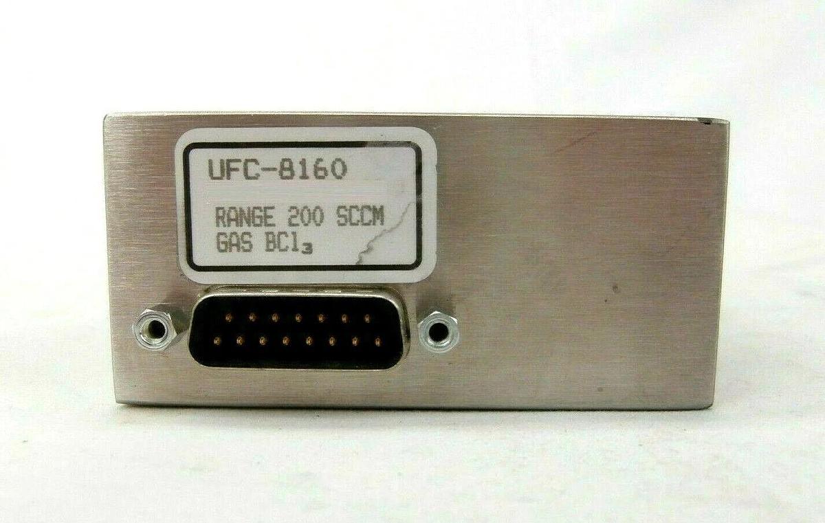 Used UNIT Instruments UFC-8160 Mass Flow Controller MFC 200 SCCM BCl3 Working Spare