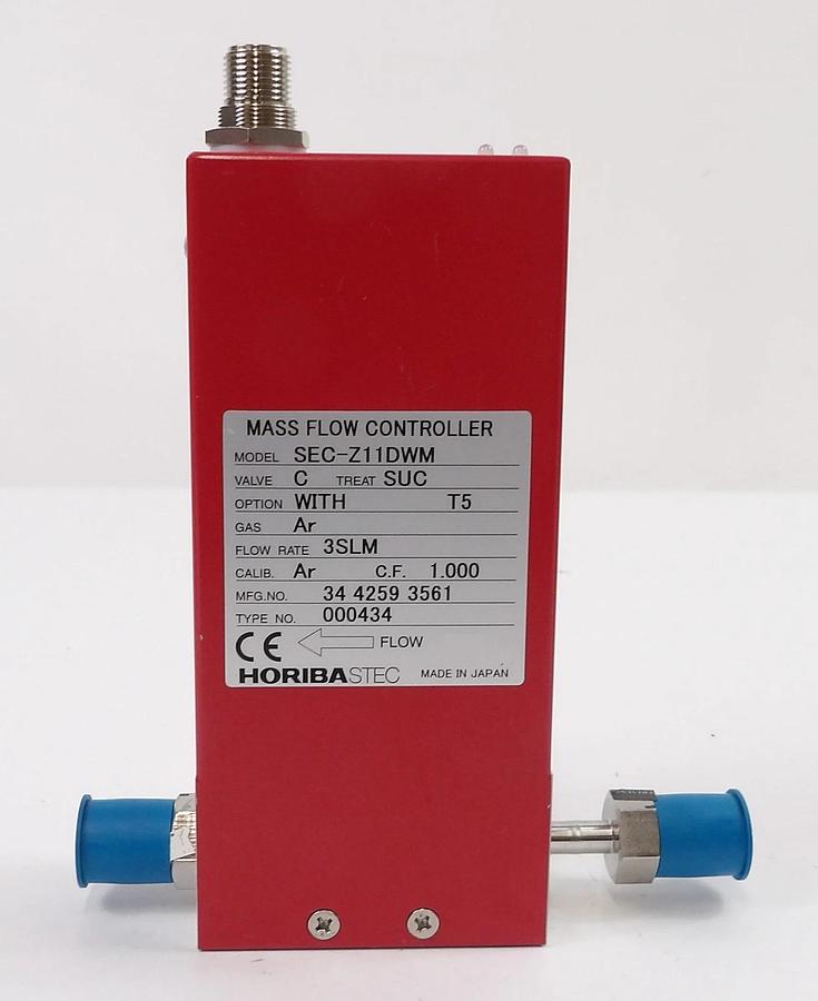 Used Horiba STEC SEC-Z11DWM Mass Flow Controller MFC Reseller Lot of 5 Working