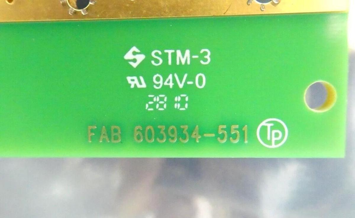 Used Delta Tau 603934-101 Motion Distribution 24 Axis Backplane PCB AMAT Working
