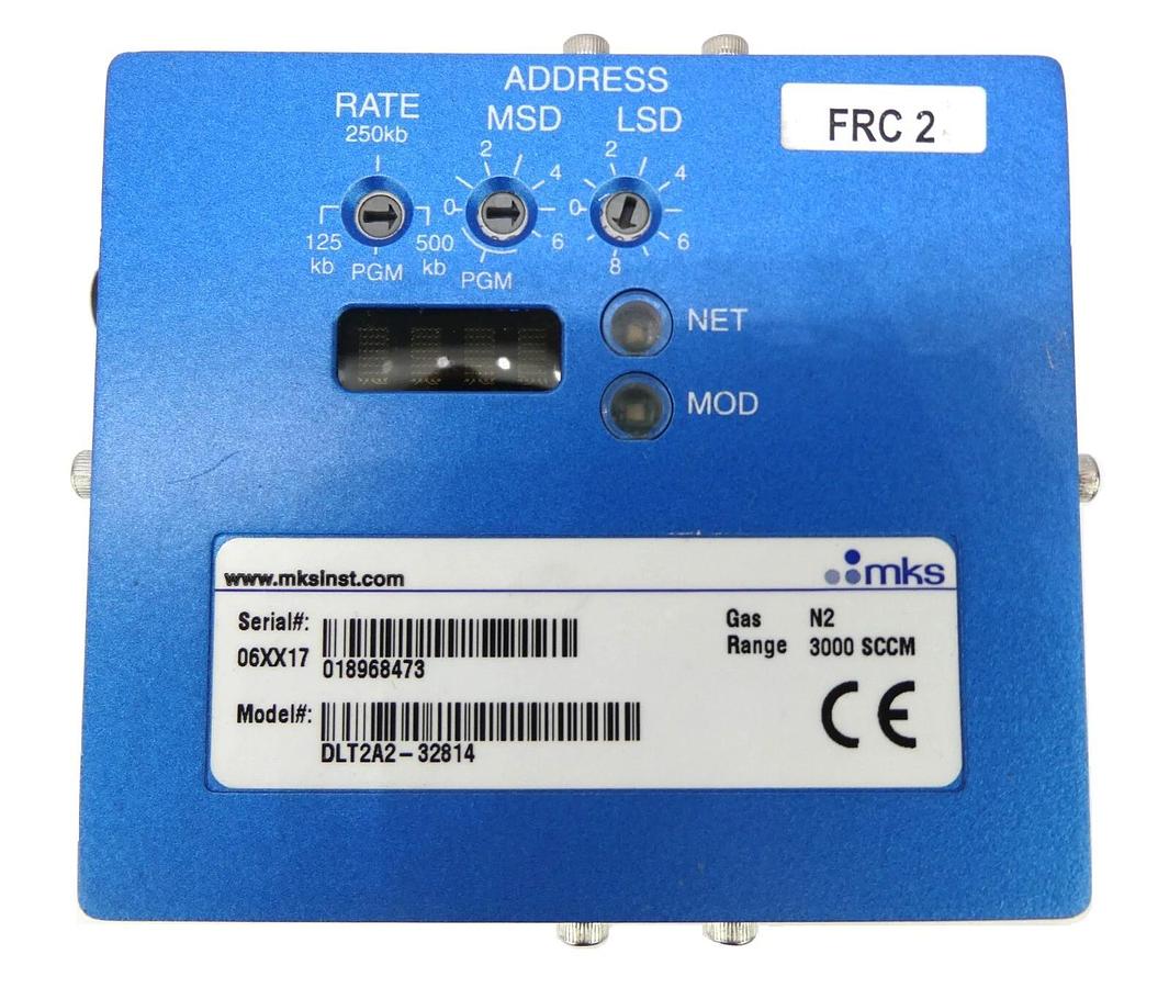 Used MKS Instruments DLT2A2-32814 Flow Ratio Controller DELTA II Working Surplus