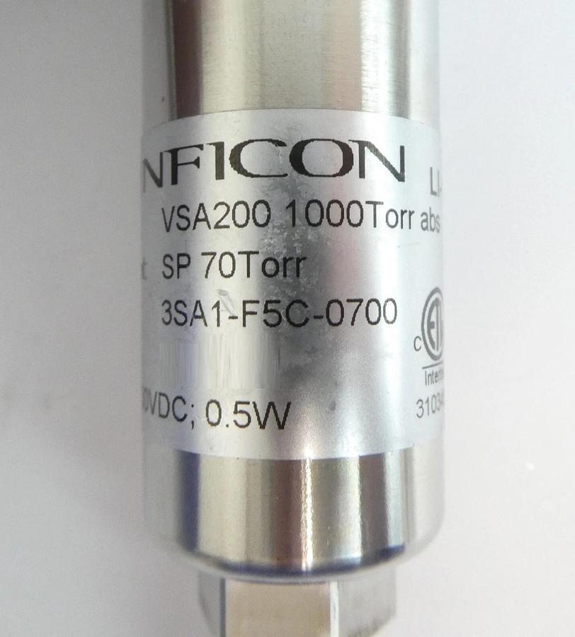 Used Inficon 3SA1-F5C-0700 Absolute Vacuum Switch VSA200 Reseller Lot of 5 Working