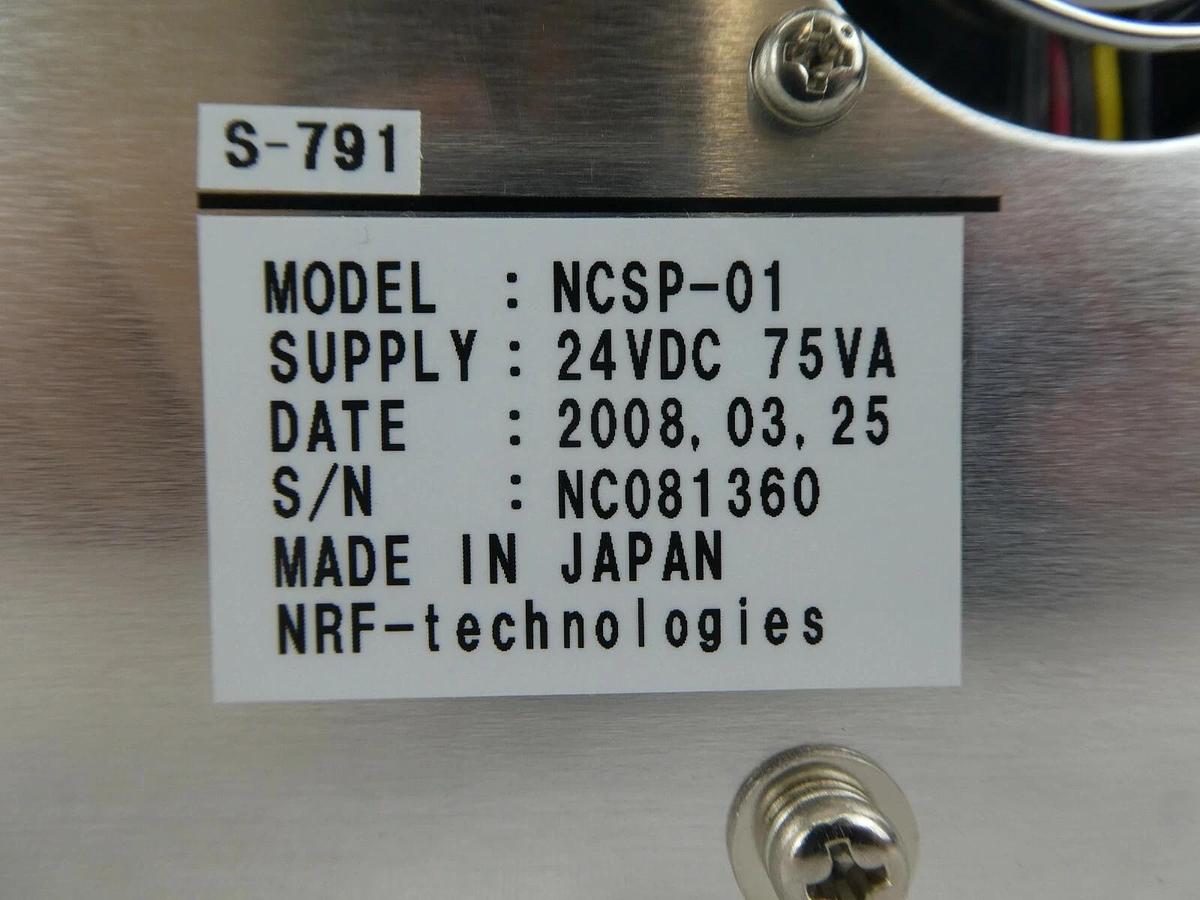 Used NRF-Technologies NCSP-01 Matching Controller Power Generator Working Surplus