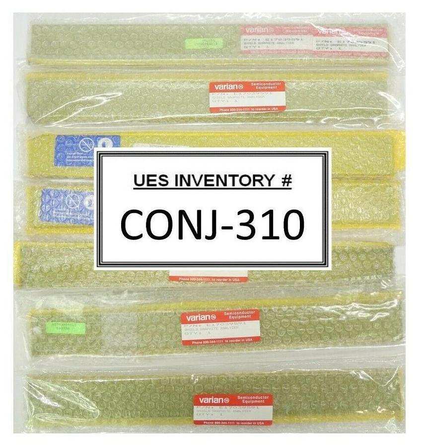 Varian Semiconductor VSEA E17039591 Graphite Analyzer Shield Lot of 7 New Spare