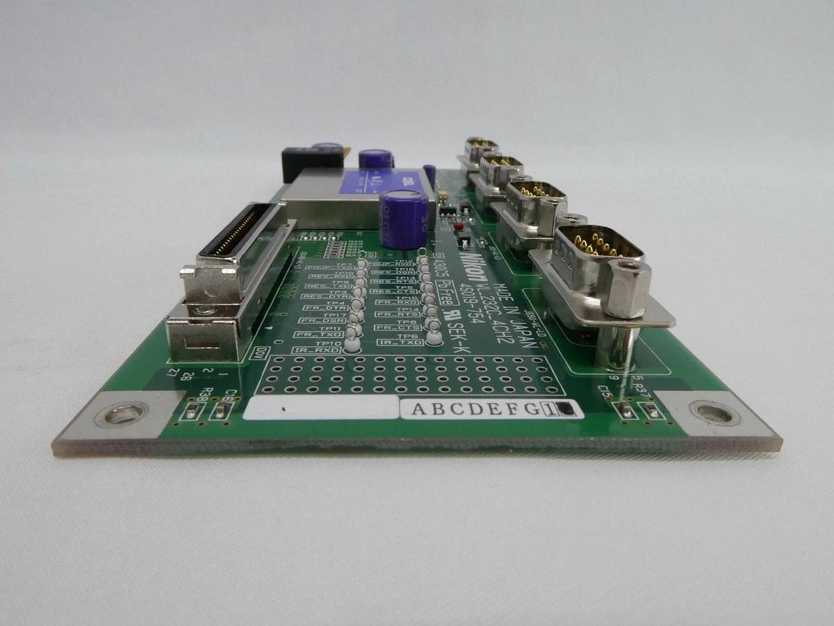 Used Nikon 4S019-754 Interface Board PCB WL_232C-4CH2 NSR-S610C Working Spare