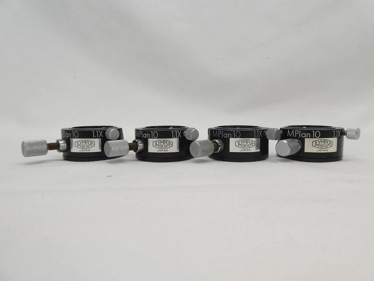 Used Olympus MPlan DIC Prism MPlan100 MPlan40 MPlan20 MPlan10 MPlan5 Lot of 13 Spare