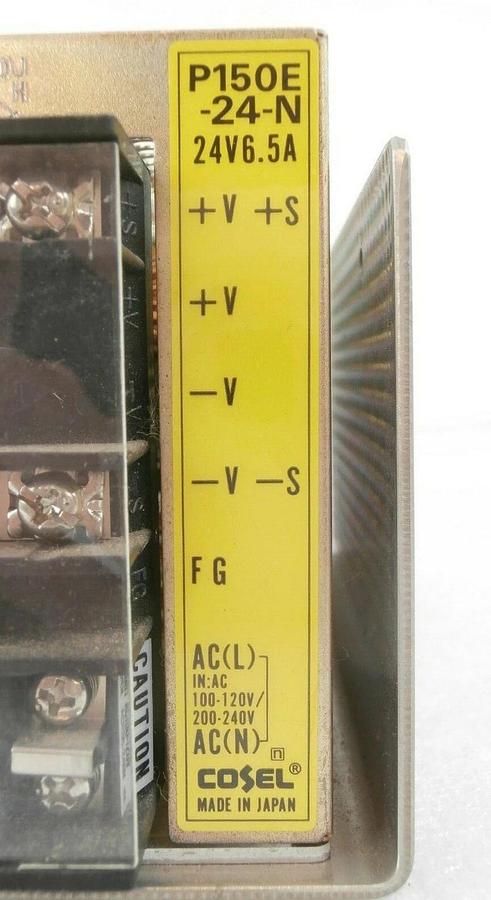 Used Cosel P150E-24-N Power Supply P150E-24 Reseller Lot of 3 Hitachi M-712E Working