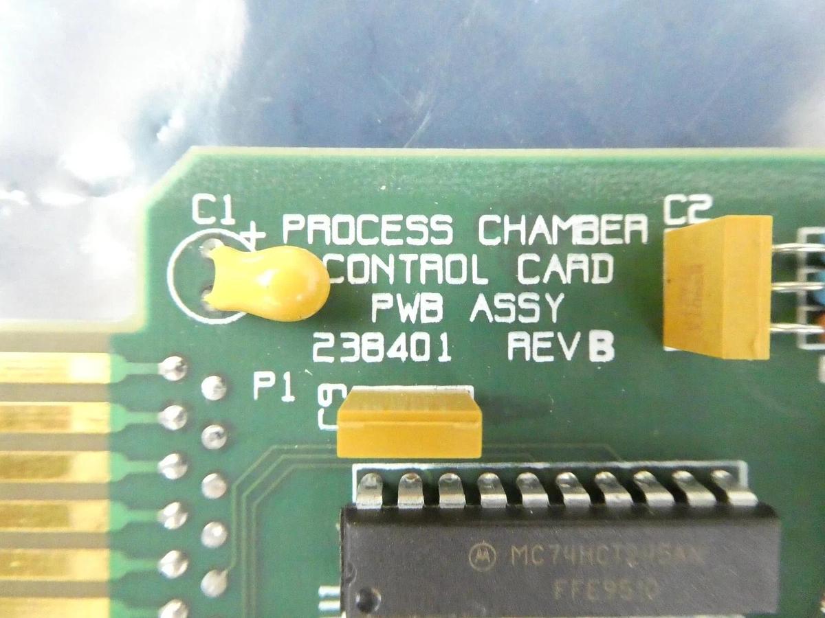 Used Fusion Systems 238401 Process Chamber Control PCB Card 238391 Working Surplus