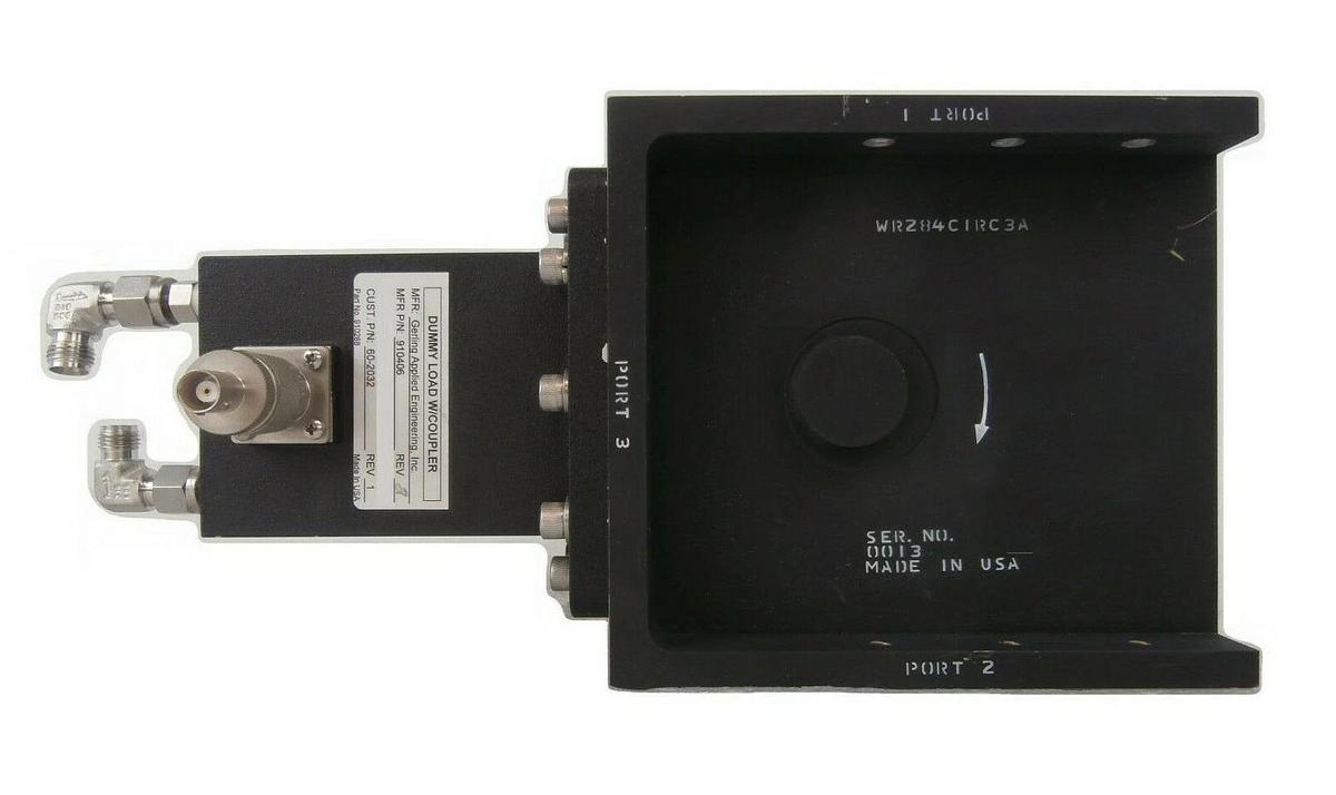 Used GAE Gerling Applied Engineering 910406 Dummy Load 60-2032 with Magnet Working
