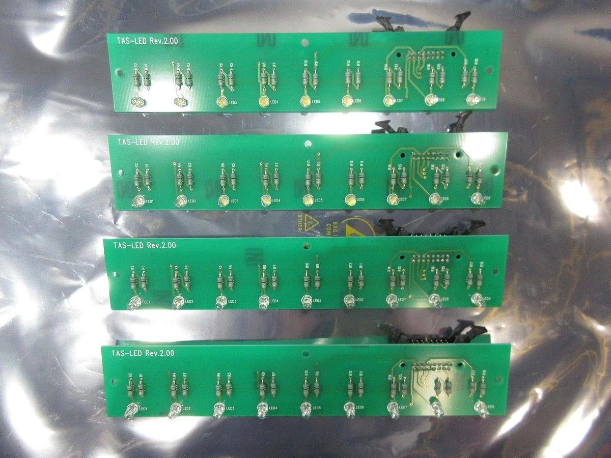 Used TDK TAS-LED Circuit Board PCB Lot of 4 TAS-300 Load Port Used Working
