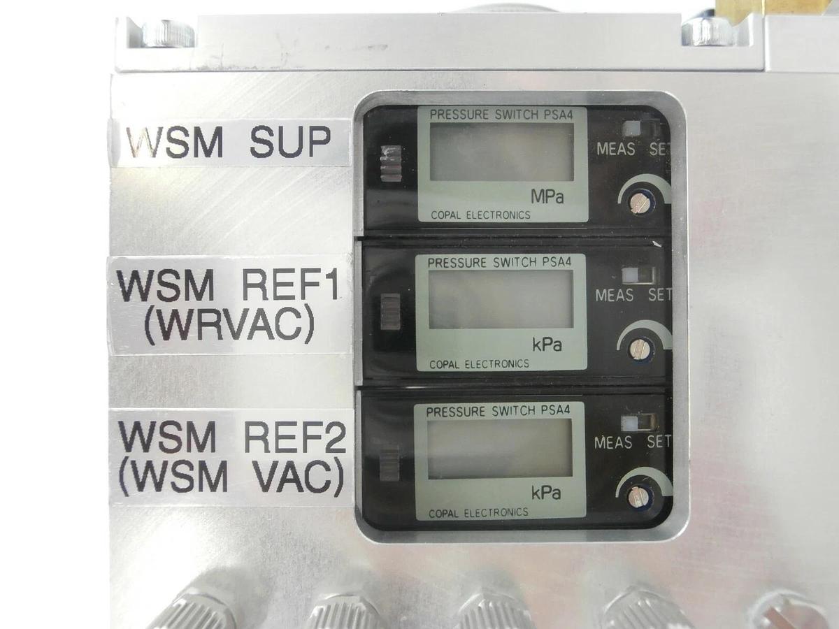 Used Nikon 14AB-3 WSM Pneumatic Distribution Box Nikon NSR Series Working Surplus