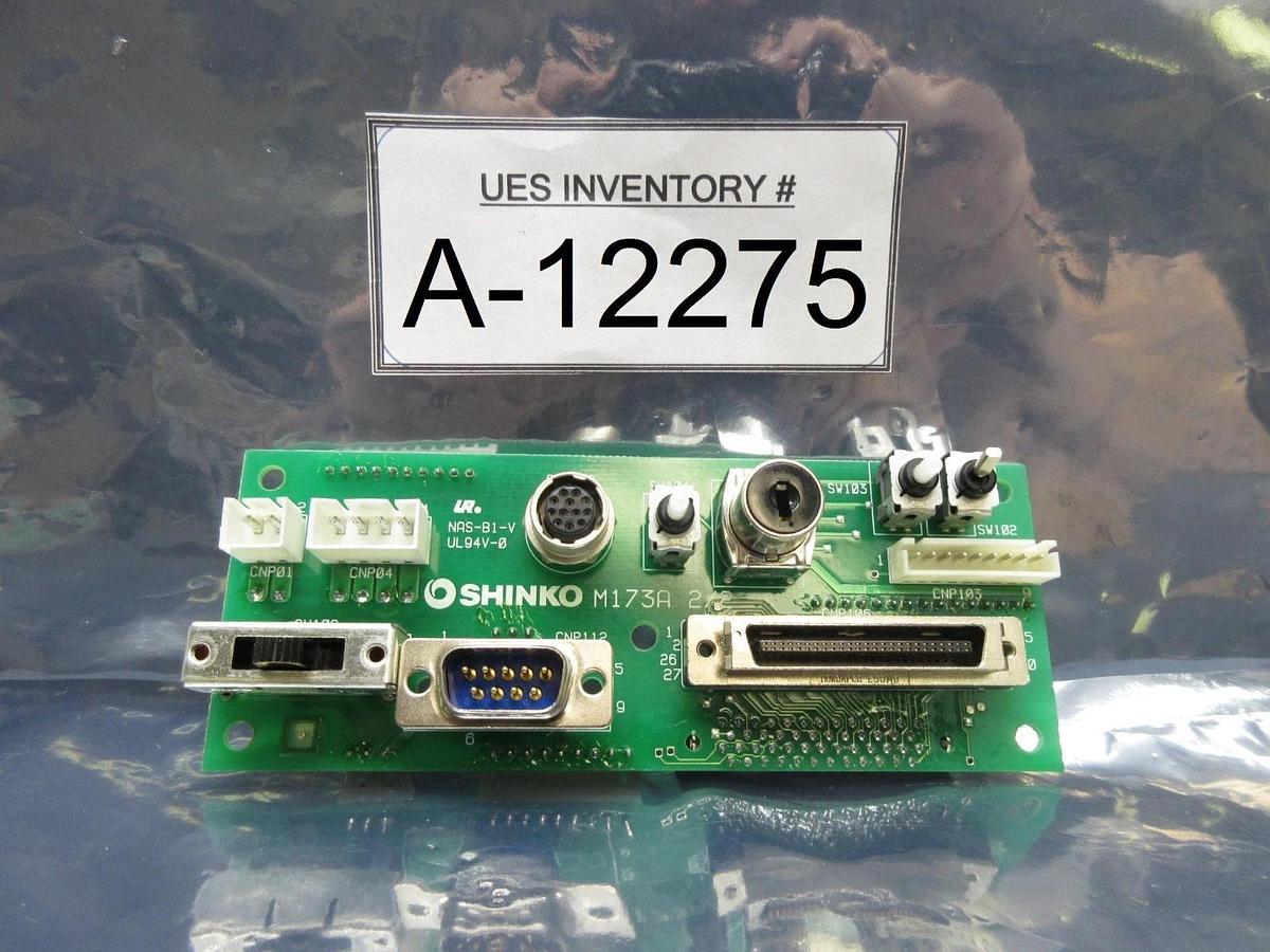 Used Shinko 3ASSYC806300 Operator Interface PCB no Key M173A 2/2 Asyst VHT5-1-1 Used