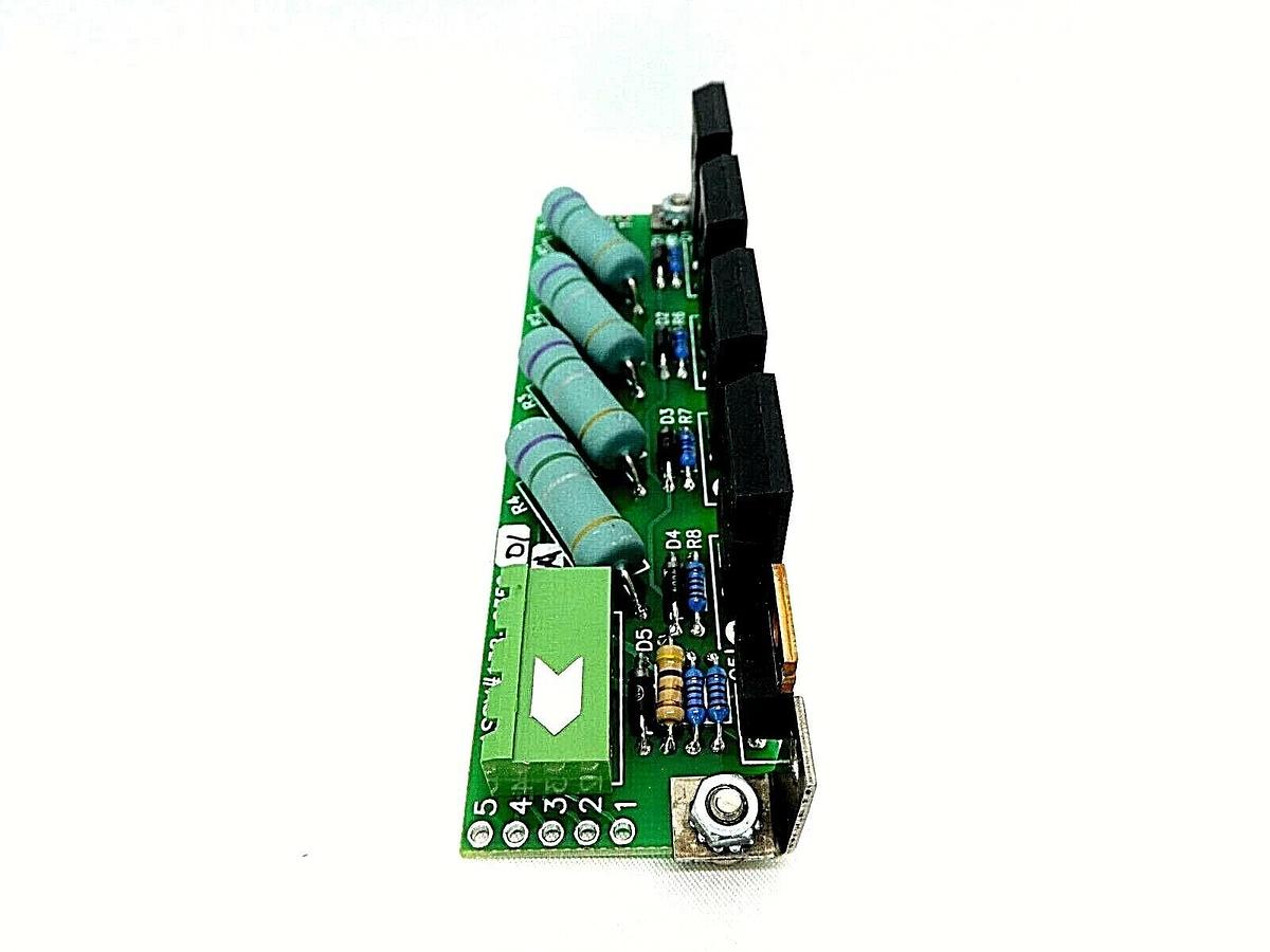 Used Dynatronix 138-0352-01 Thermal Contact Relay Board PCB 190-0352-00 Working Spare