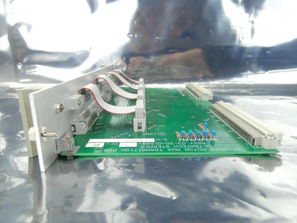 Used Ultratech Stepper 03-20-01588-02 Stepper Motor MUX Transition PCB Card Used