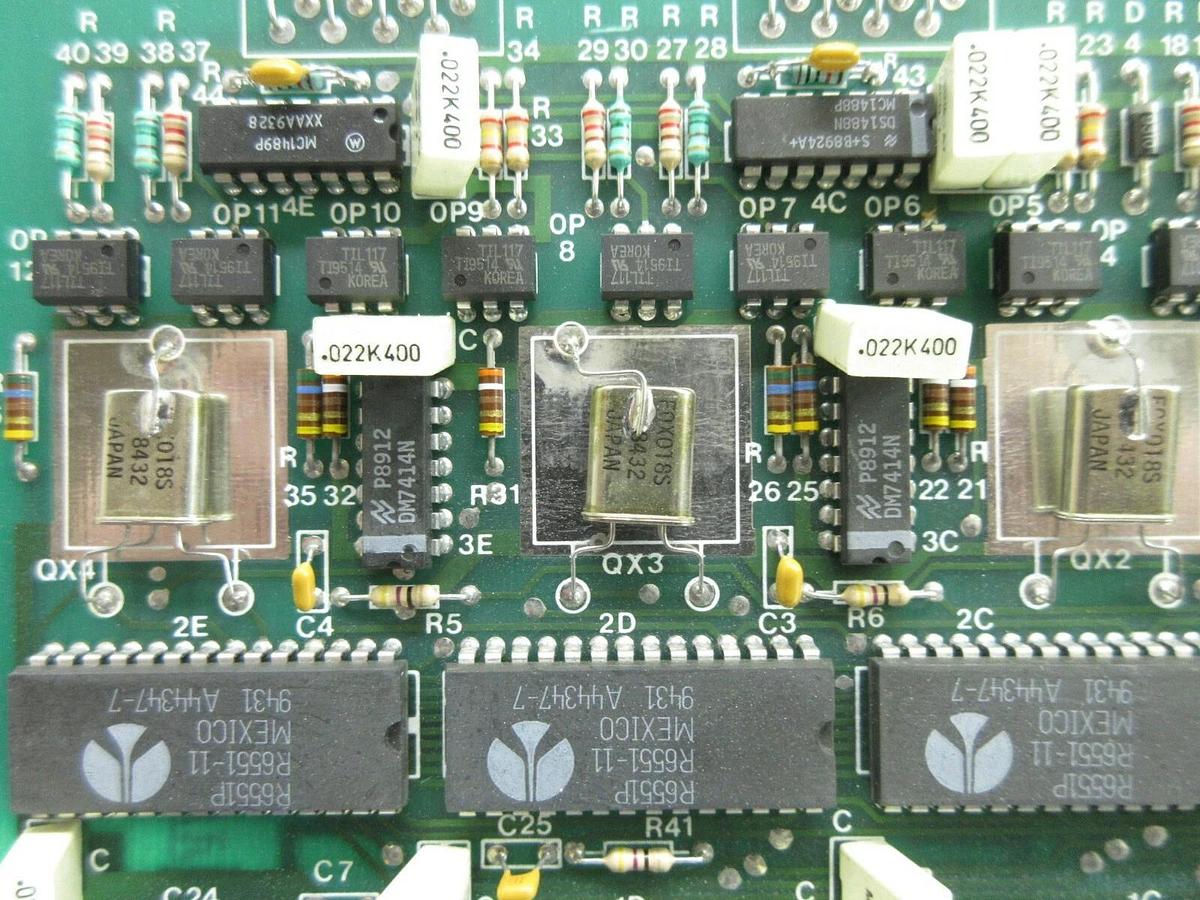 Used Aviza Technology 600058-01 Communication PCB Card Used Working