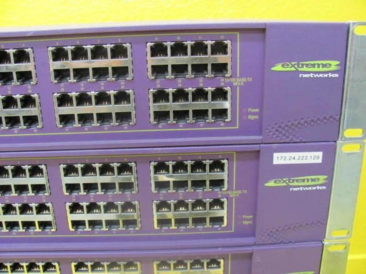 Used Extreme Networks 800013-00-14 Summit48 15000 Summit24 13011 Lot of 13 Working