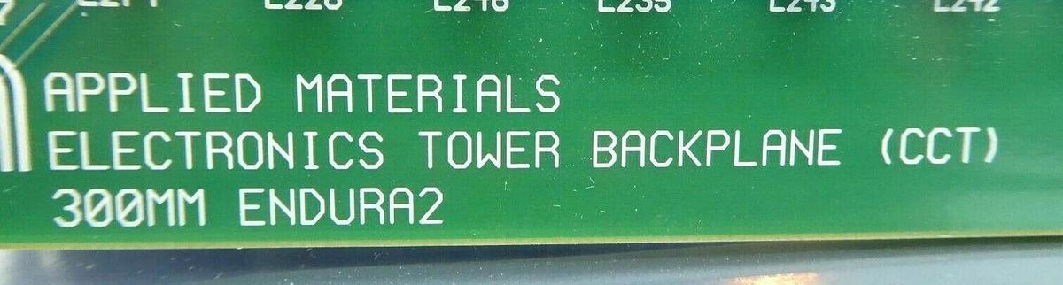 Used AMAT Applied Materials 0090-03758 Electronics Tower Backplane PCB Endura 2 300mm