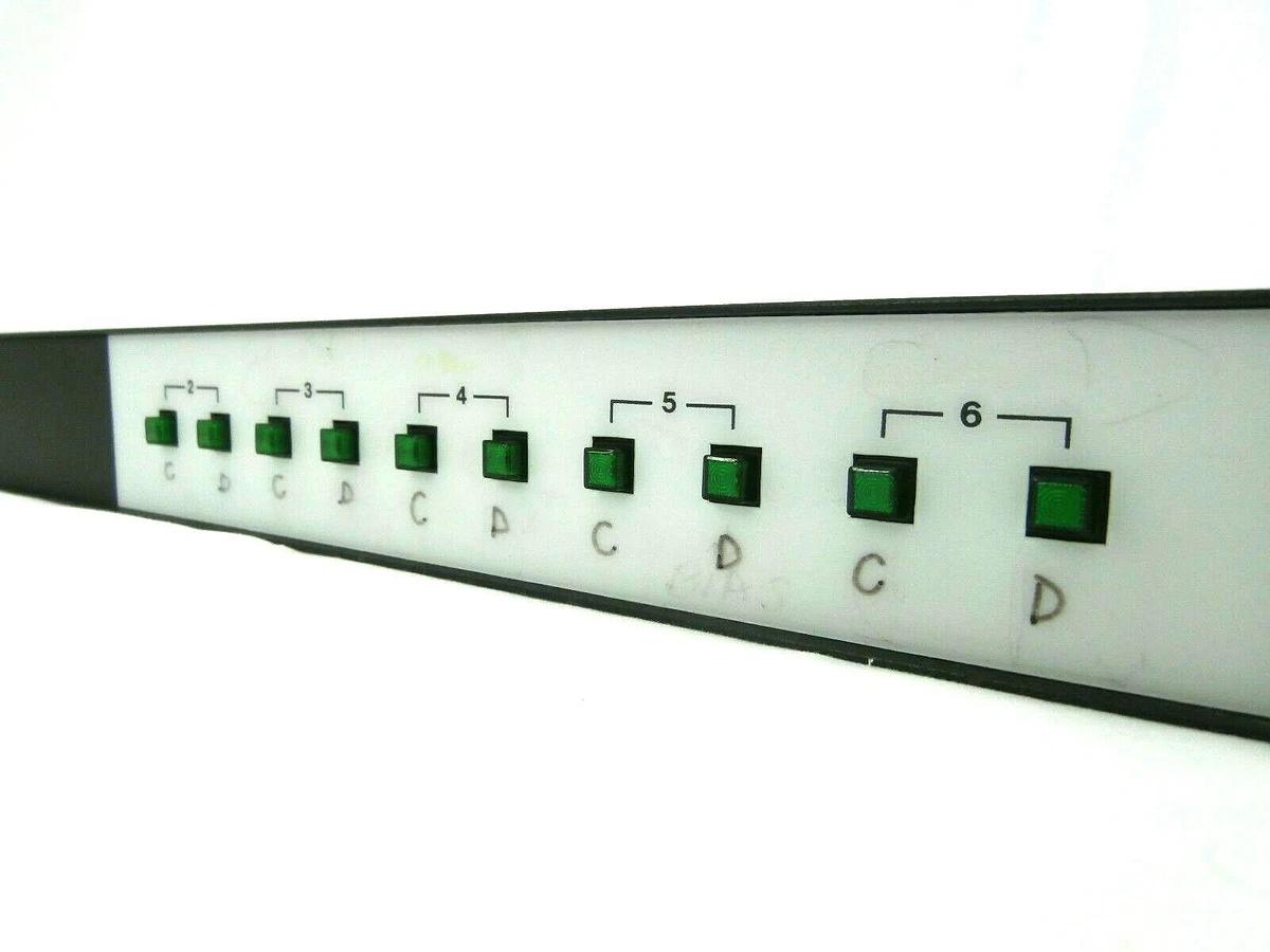 Used AE Advanced Energy 2196-000-A DC Interface Module Display Panel Used Working
