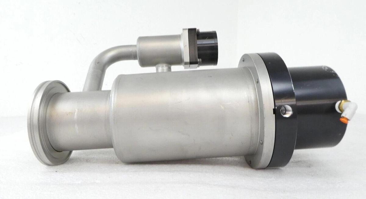 Used MKS Instruments 99F0077 UHV Vacuum Isolation Angle Valve ISO80 ISO-K Working