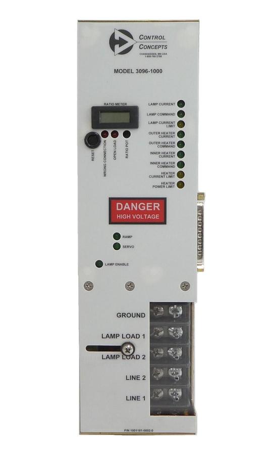Used Control Concepts 3096-1000 SCR Power Controller AMAT 0190-14926 Working Surplus