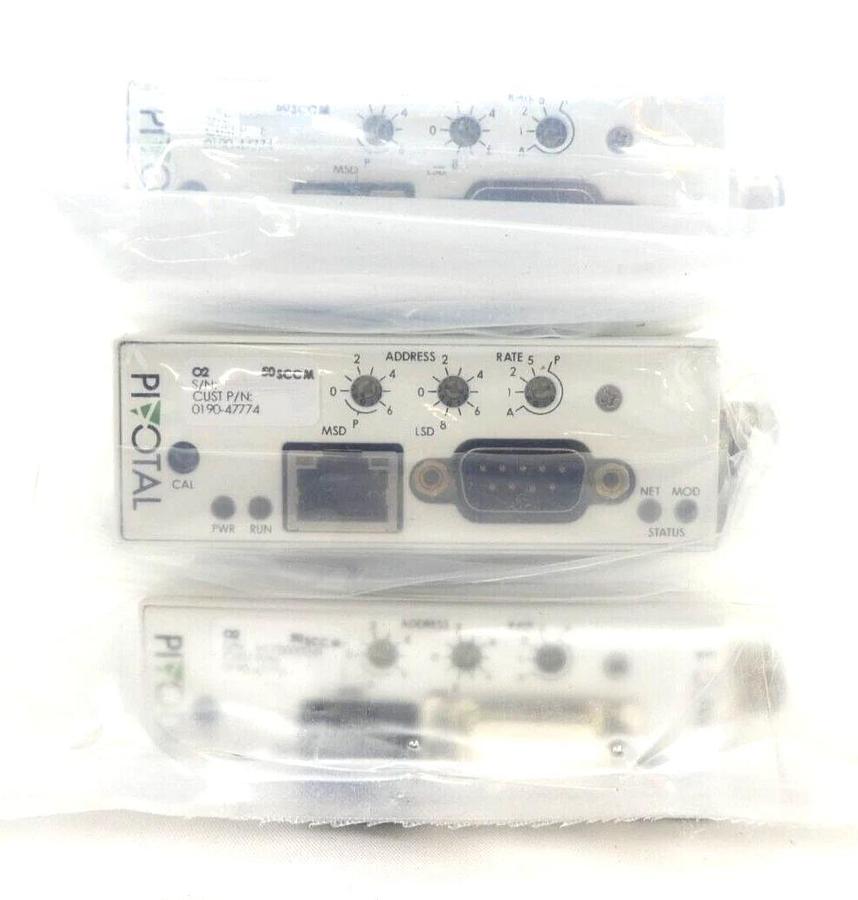 Pivotal 32-02154 Mass Flow Controller MFC 50 SCCM O2 0190-47774 Lot of 3 New
