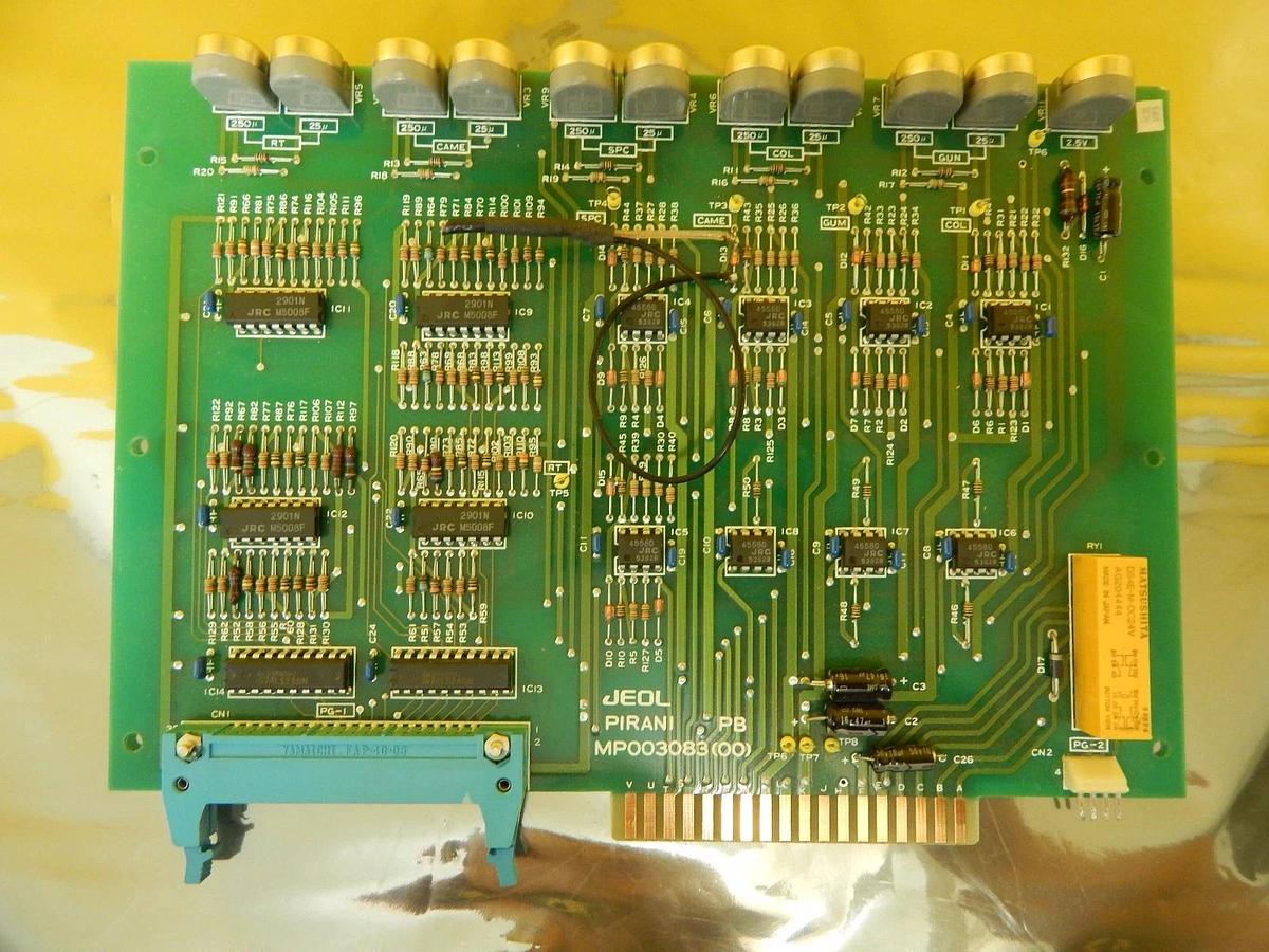 Used JEOL MP003083(00) PIRANI PB Vacuum Interface Board PCB JEM-2010F Working