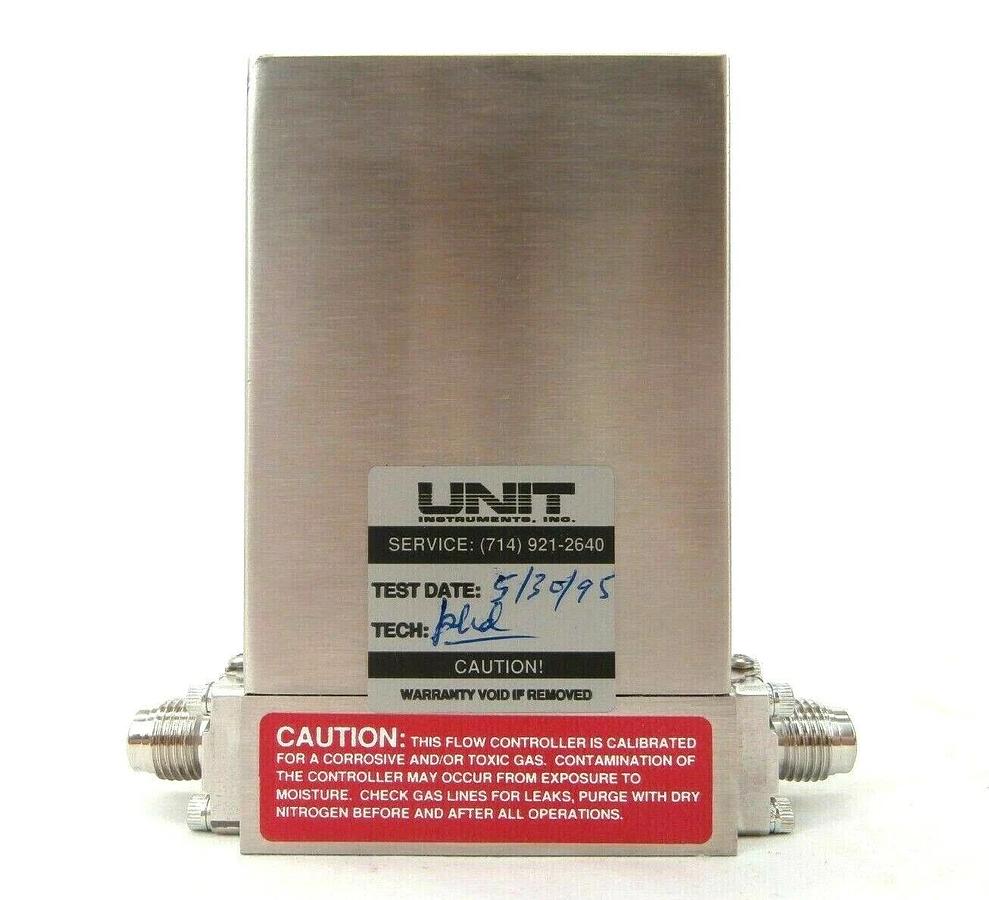 Used UNIT Instruments UFC-8160 Mass Flow Controller MFC 200 SCCM BCl3 Working Spare