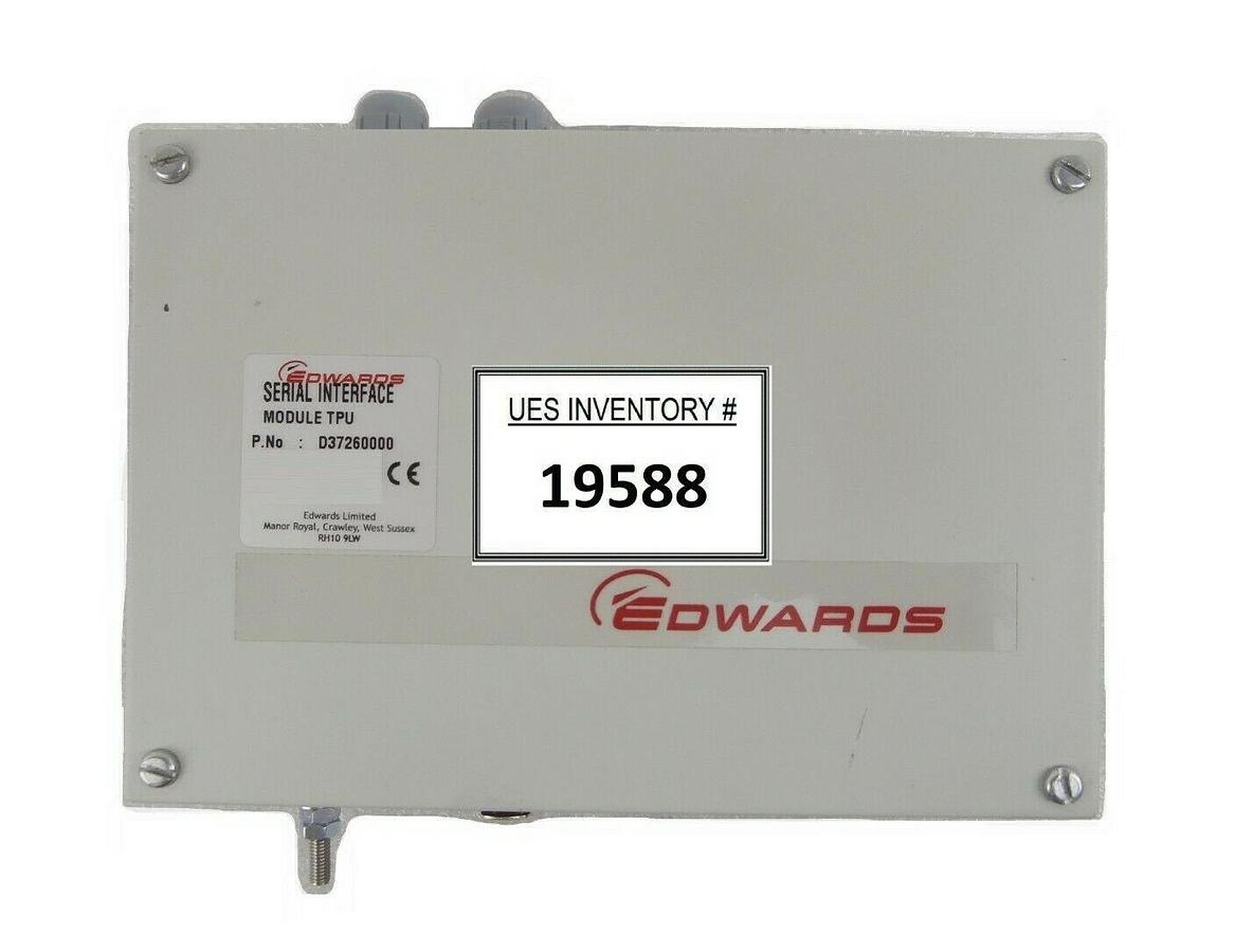 Used Edwards D37260000 Serial Interface Module TPU Working Spare