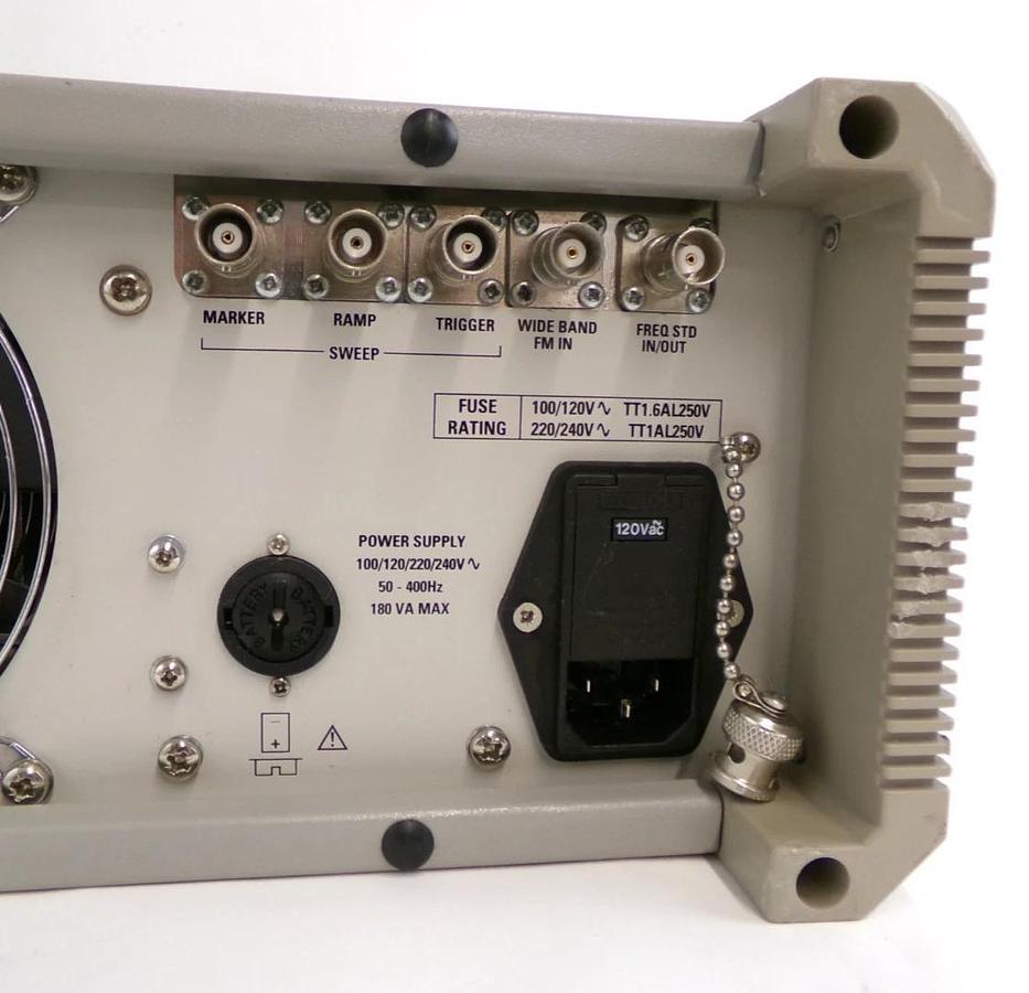 Used IFR 2040 10khz-1.35Ghz Low Noise Signal Generator Opt. 2 9.15 Error 27 As-Is