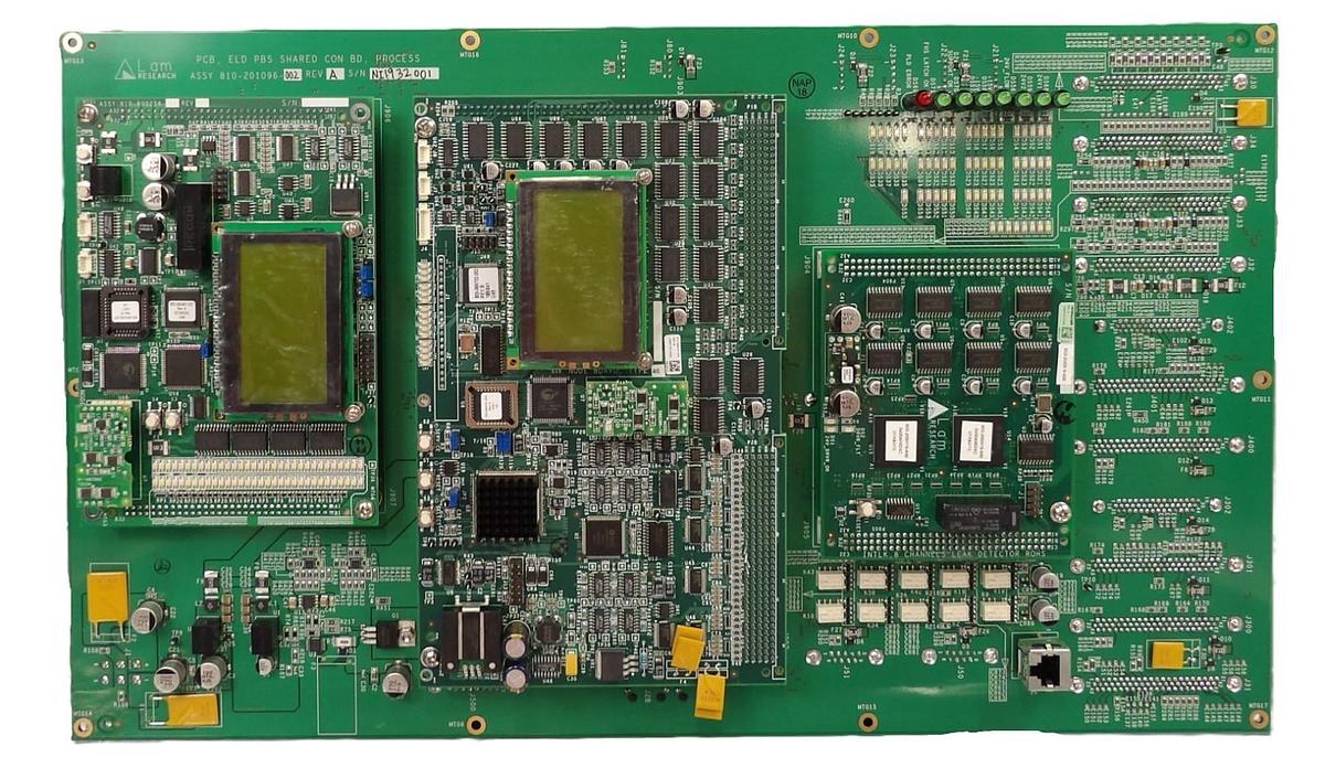 Used Lam Research 853-205919-400 ELD PBS SHARED CON PROCESS PCB 810-201096-002 Spare