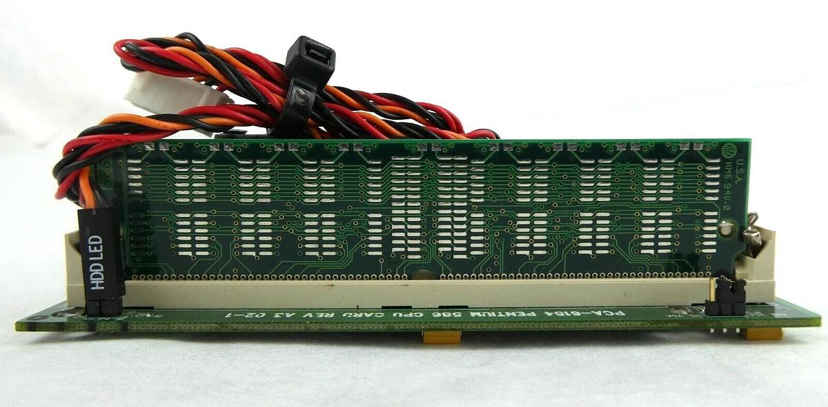 Used Axiomtek PCA-6154 PCA Single Board Computer Pentium CPU PCB Card Rev. A3 Working