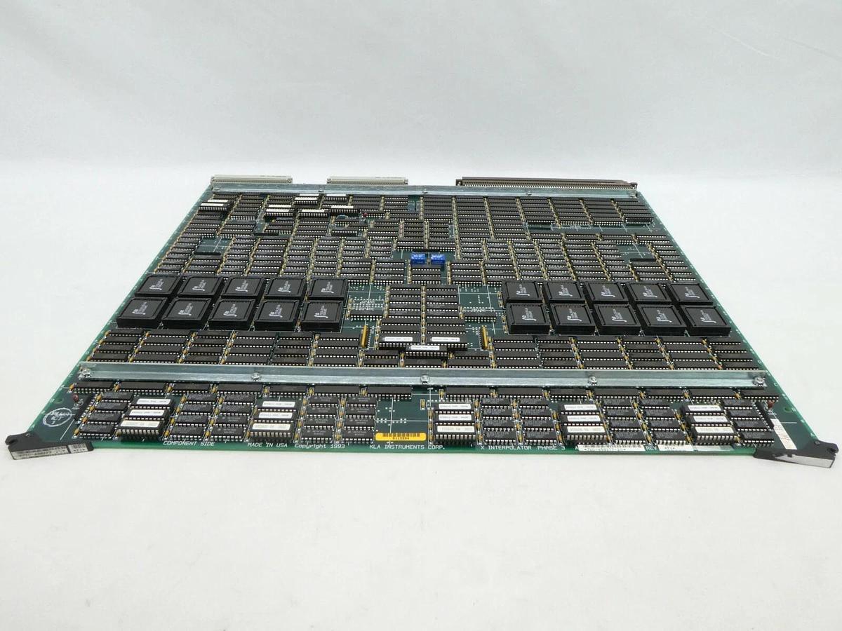 Used KLA 710-658177-20 X Interpolator Phase 3 PCB 073-658176-00 2132 Working Spare
