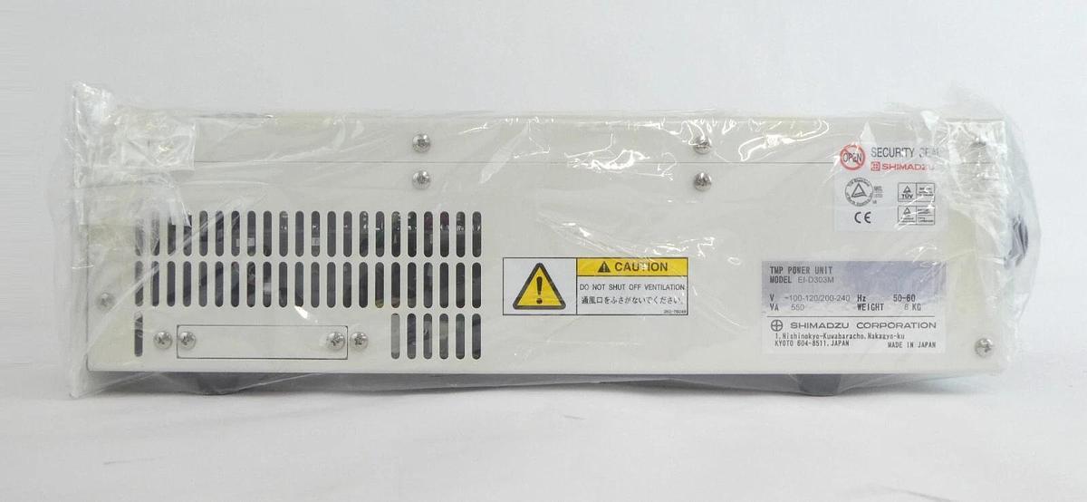 Refurbished Shimadzu EI-D303M Turbomolecular Pump Controller Turbo Kit OEM Refurbished