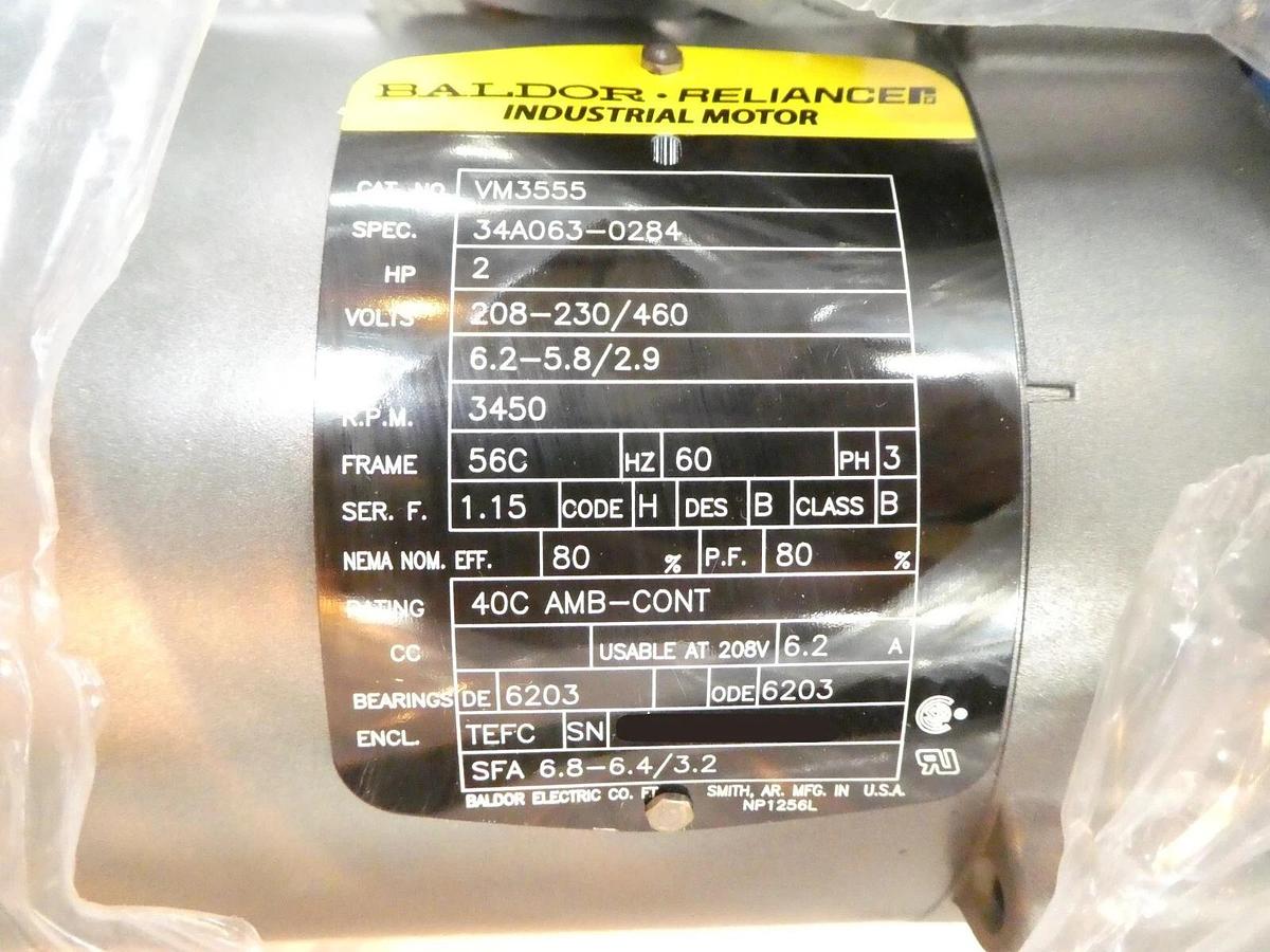 Goulds 5SV7RE4F20 Vertical Multistage Water Pump e-SV W/ Baldor Motor New Spare