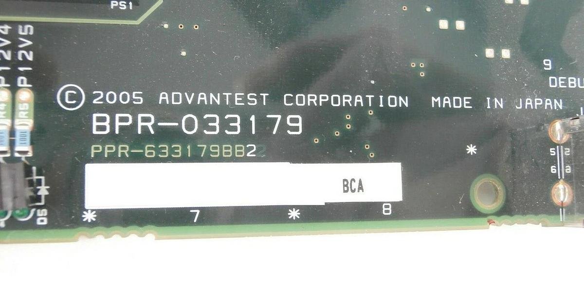 Used Advantest BPR-033179 Interface Board PCB PPR-633179882 Working Surplus