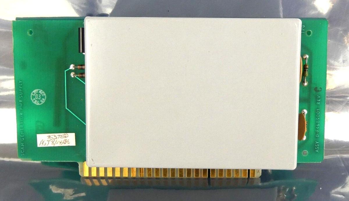 Used Varian D-F4689001 Scan Generator Power Supply PCB Card D15-10A Working Surplus