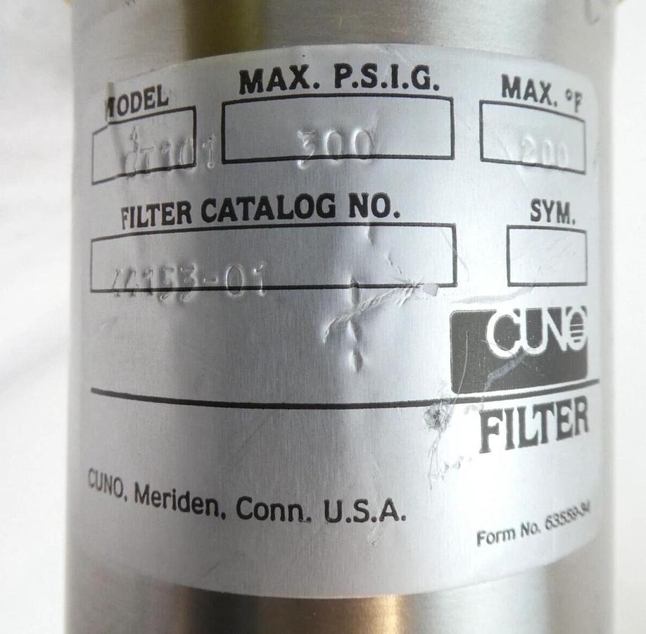 Cuno Filter CT101 CT Series DI Filter Housing 44153-01 Reseller Lot of 3 New