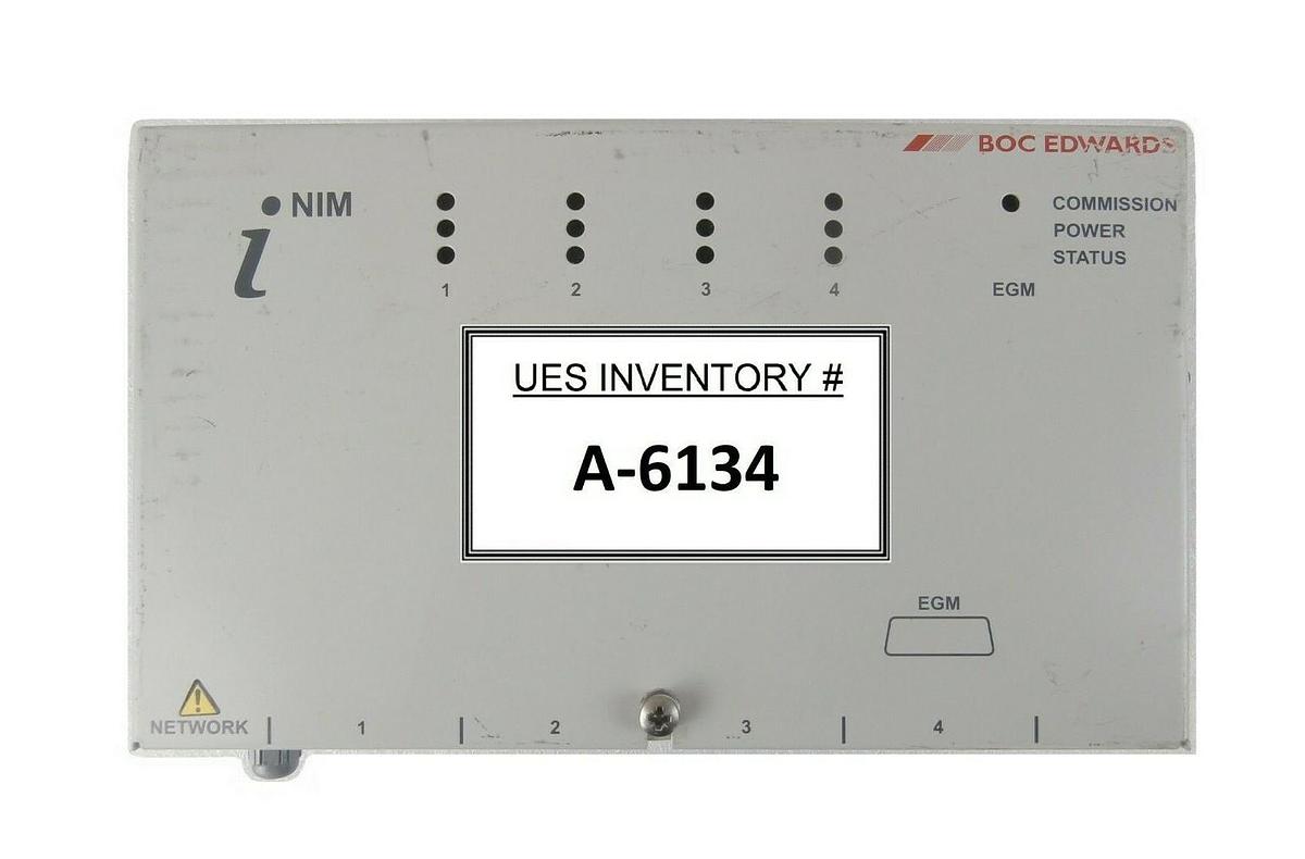 Used Edwards U20000922 iNIM Network Interface iNIM 3x Cards D37215252 Working Surplus