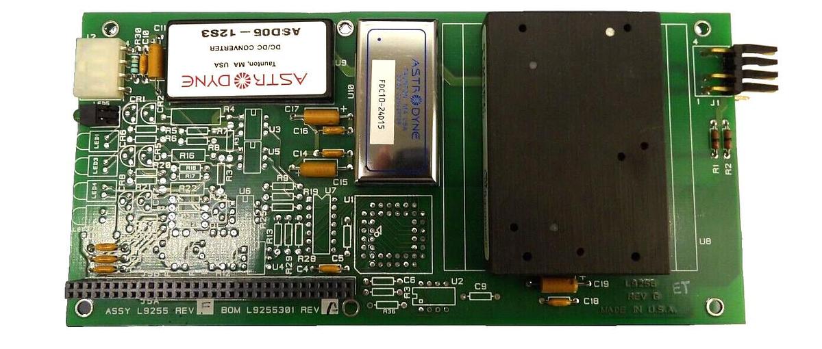 Used Varian L9256 Leak Detector Board PCB L9255301 Working Surplus
