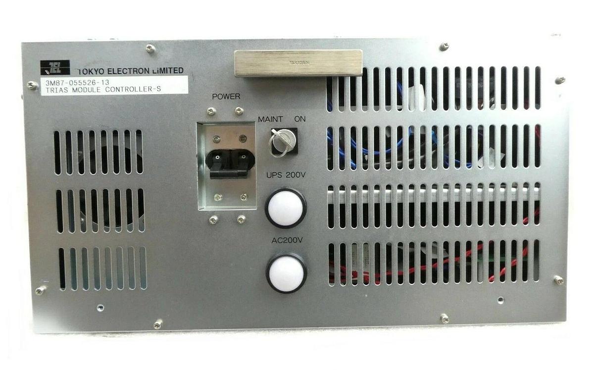 Used TEL Tokyo Electron 3M87-055471-11 Trias Module Controller-S 3M80-002347-11 Spare