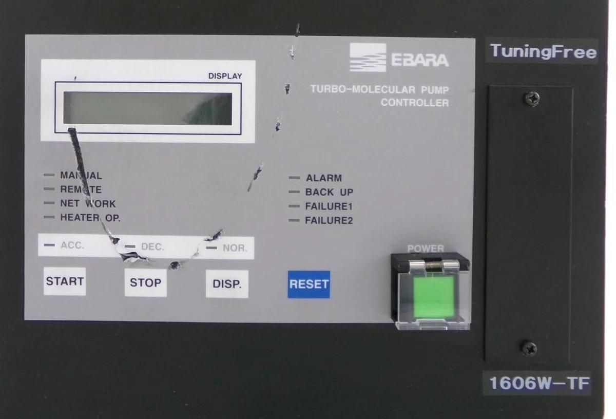 Used 1606W-TF Ebara AET16-4490C Turbomolecular Pump Controller Tune Free As-Is